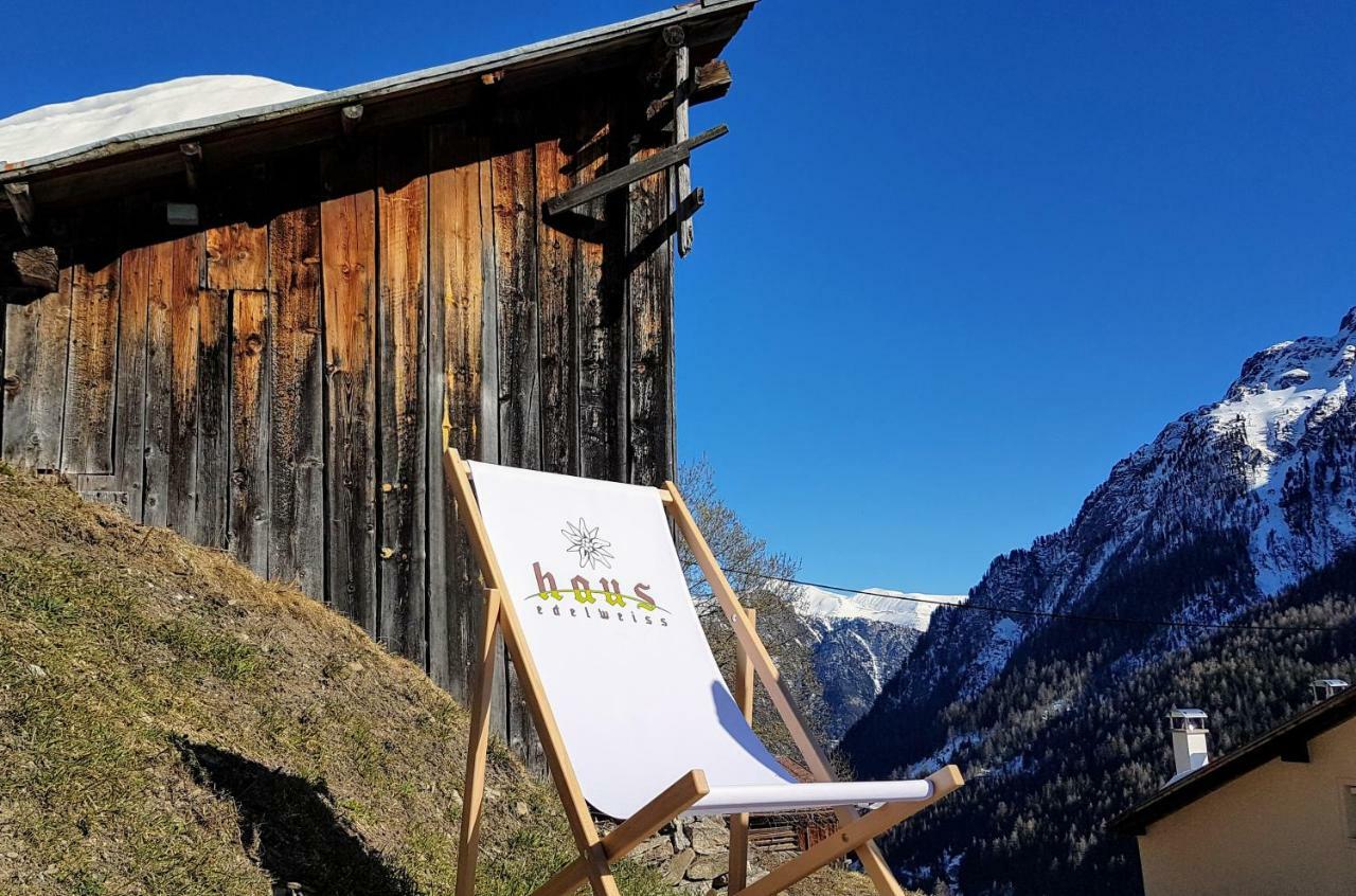Villa Haus Edelweiss Spiss Bei Samnaun Exterior foto